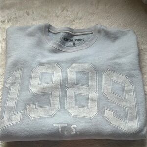 Taylor Swift 1989 blue  Crewneck Sweater